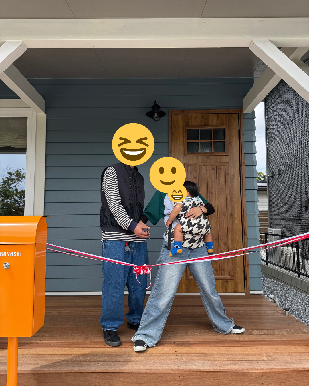 アメリカン・ポップスタイルのお家、感動のお引渡し!