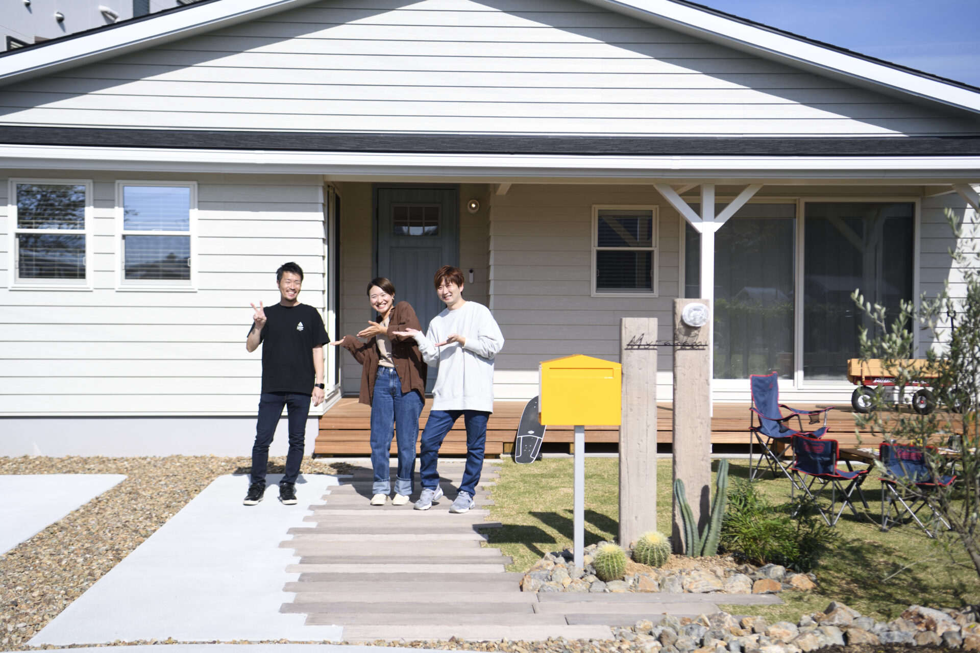 キャンプファクトリー施工事例　外観